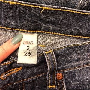 Lucky brand Size 2 Bootcut Jeans